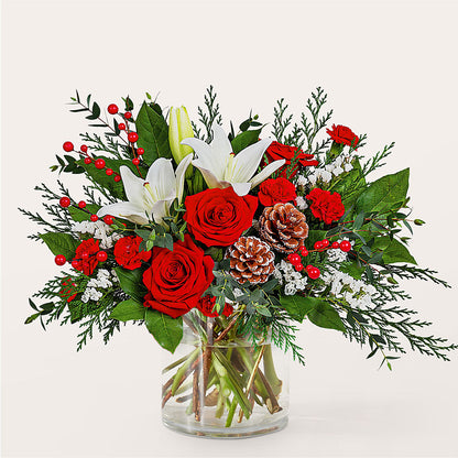 Best in Snow Bouquet –  Hy-vee, West Des Moines IA